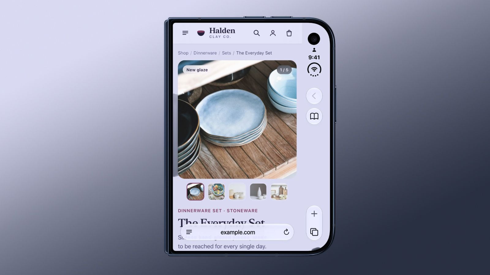 Apple ищет способ дать сайтам больше места на внешнем экране iPhone Duo